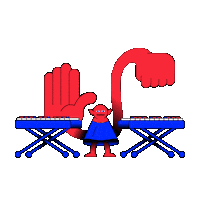 Angry Dance Sticker
