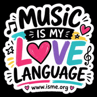 Artist Love GIF by International Society for Music Education