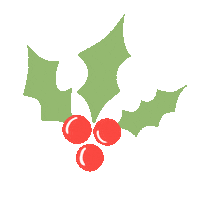 Christmas Kiss Sticker