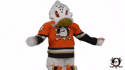 Wild Wing Chest Thumping GIF by Anaheim Ducks