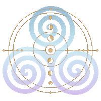 claudiaastrologia logo astros lua astrologia Sticker