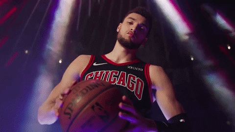 Zach Lavine Sport GIF by Chicago Bulls