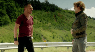 high five lucas till GIF by CBS