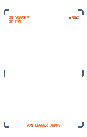 Camera Recording Sticker by BootleggerThePlaceForJeans