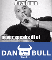 Speaks Dan Bull GIF