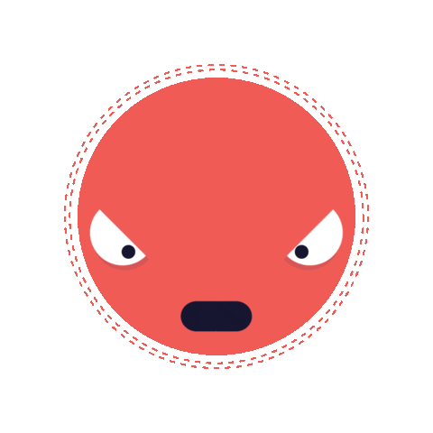 Angry Bravo Sticker