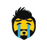 Sad Face Sticker by Zé Delivery