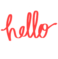 Word Bubble Hello Sticker by cosmiccowzine