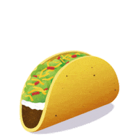tacobellspain comida tacos taco felicidad Sticker