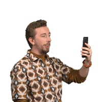 Phone Reaction Sticker by Beauty and the Geek Australia