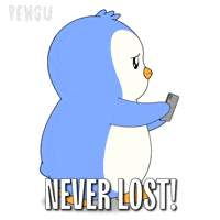 Looking Youtube GIF by Pudgy Penguins