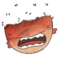 Angry Sticker
