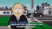 interview masturbating GIF by South Park 