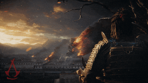 Fire Watching GIF by Assassin's Creed