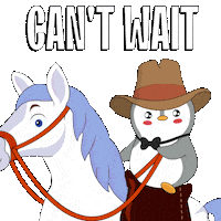 Excited Show Time Sticker by Pudgy Penguins