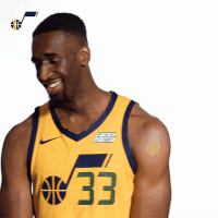 ekpe udoh deal with it GIF by Utah Jazz