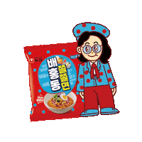 nongshim_official 농심라면전국투어 농심 배대표 배홍동상사 Sticker