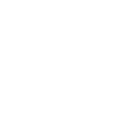 sunday Sticker by Jennifer Fisher