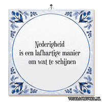 Humor Trots Sticker by Tegelspreuken.nl