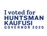Utah Sticker by Huntsman for Governor 2020