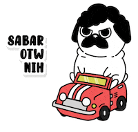 Summer Driving Sticker by escobark.id