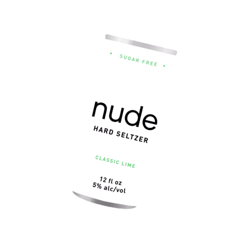 Usa Canada Sticker by Nude Beverages