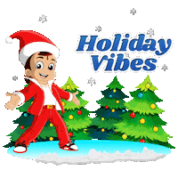 Christmas Eve Sticker by Chhota Bheem