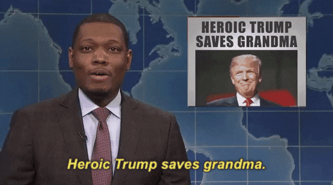michael che weekend update GIF by Saturday Night Live