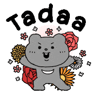 Sticker Bear Sticker by Minto Inc.