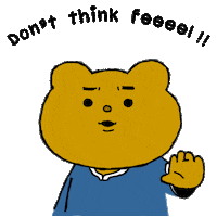 Sticker Bear Sticker by Minto Inc.