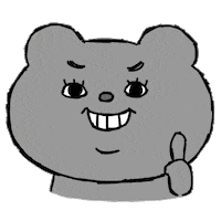 Sticker Bear Sticker by Minto Inc.
