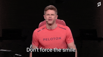 Work Out Smile GIF by Peloton