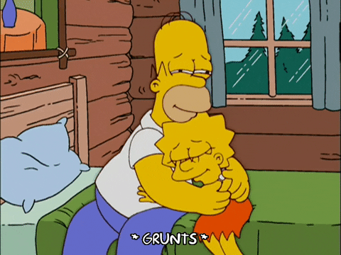 bart simpson love GIF