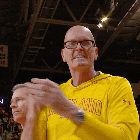 Yell Lets Go GIF by Maryland Terrapins