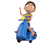 Kids Happy Kid Sticker by brunomartinss