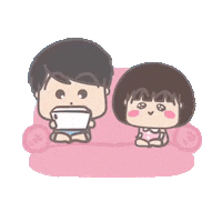 Couple Daidai Sticker