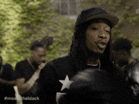 SimeonEntertainment party chilling rapping wiz khalifa GIF