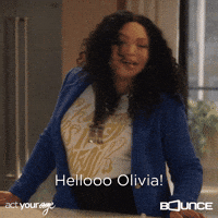 Helloooo Olivia! 