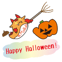 Halloween Dragon Sticker