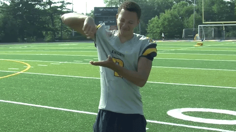 football GIF by Marian University