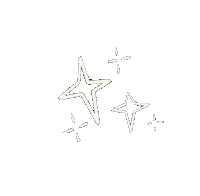 Stars Sparkles Sticker by Studio MAS Creative