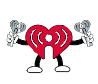 iheartradio music awards heart Sticker by iHeartRadio