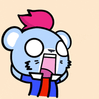 Shocked Lion GIF by Loaded Lions