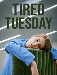 Tired Good Morning GIF by Sealed With A GIF