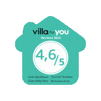 VillaforYou score review reviewscore villa for you Sticker