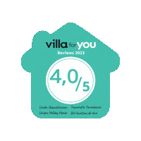 VillaforYou score review villa for you villaforyou Sticker