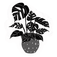 Plants Monstera Sticker