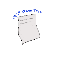 Test Ocean Sticker by kerstinwemheuer