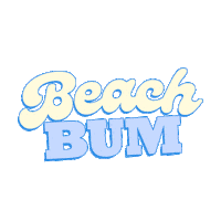 Summer Beach Sticker by Blackbough Swim