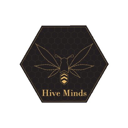 HiveMinds giphygifmaker bee bees hiveminds Sticker